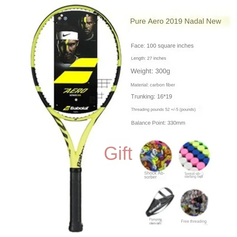 Tennis Racket Pa Nadal Tennis Racket Pure Aero Beginner Studenten Jongens En Meisjes Training Mannen Vrouwen