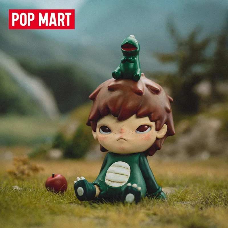 POPMART HIRONO Little Mischief Series Blind Box Mystery Box Kawaii Ornaments Figurines Home Decor Desktop Model Dolls