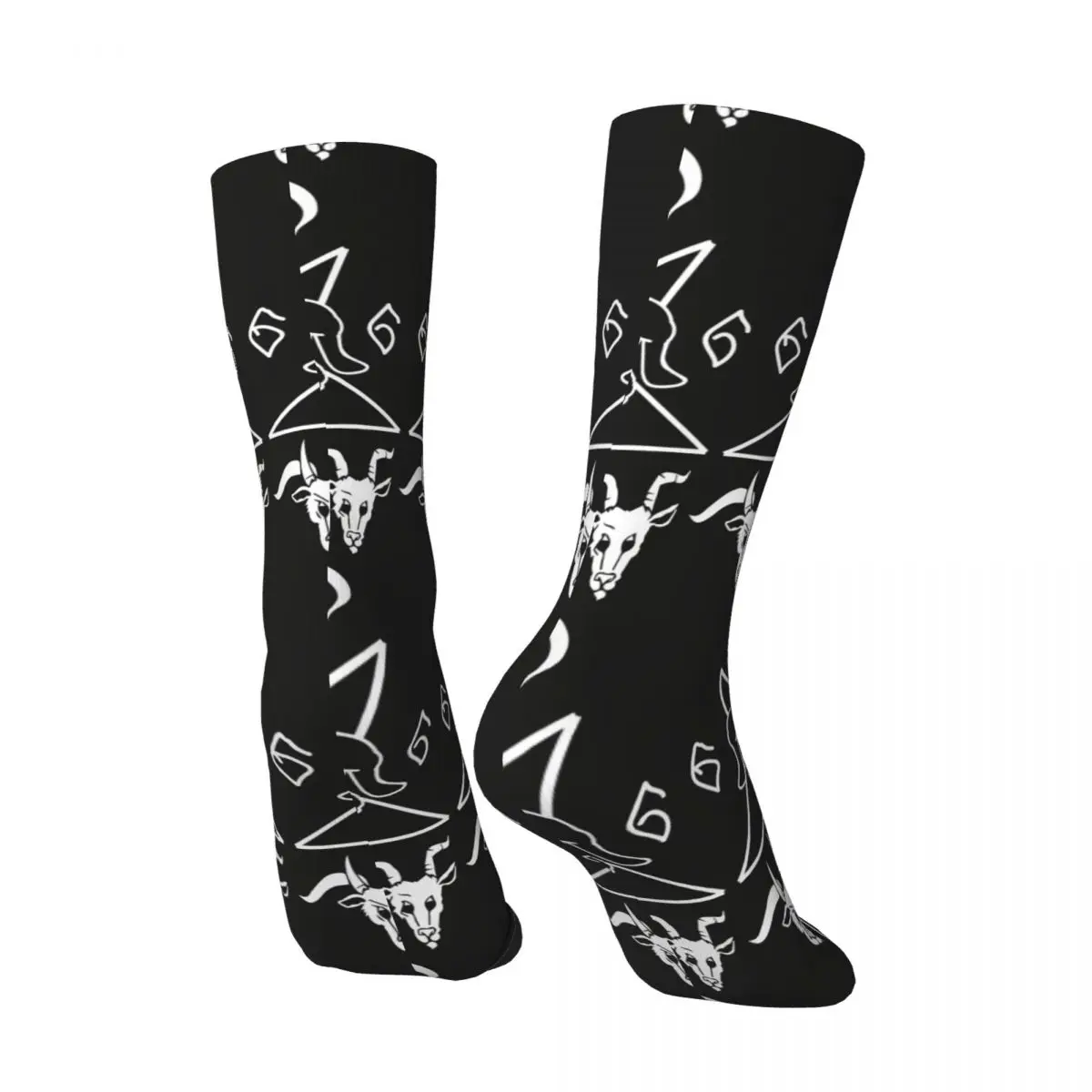 Funny Happy Men's compression Socks Soft Retro Harajuku Mr Pickles Collie Dog Cartoons Hip Hop Novelty Seamless Crew Crazy Sock