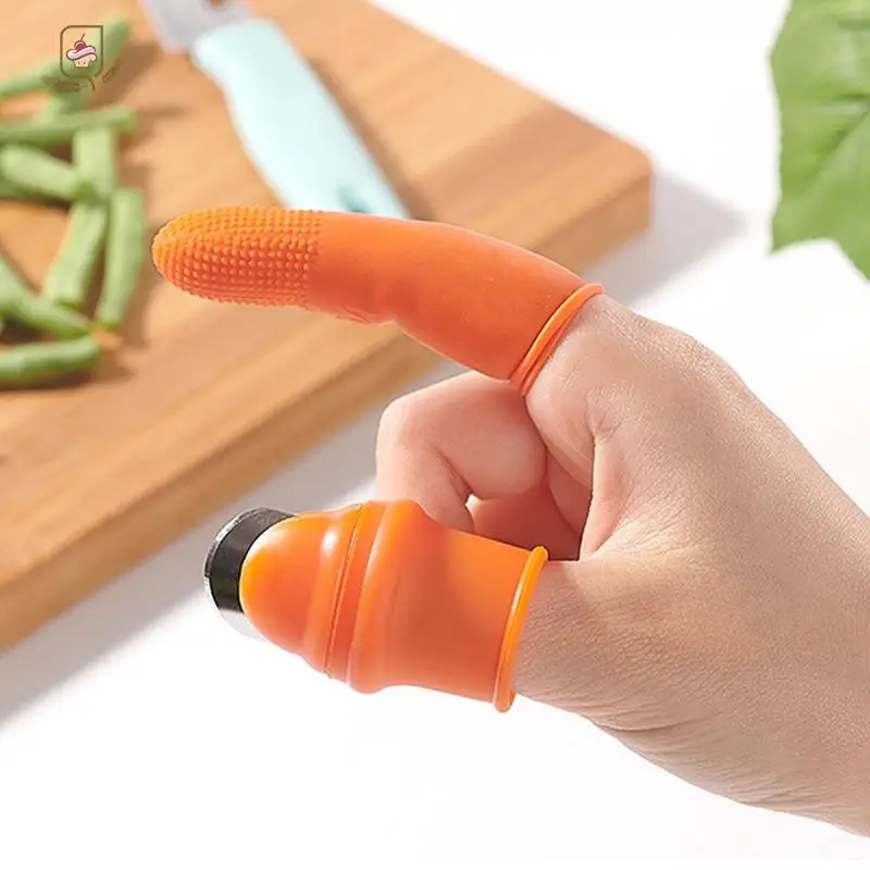 Thumb Cutter Gardening Tools Pruning Shears Garden Picking Plant Vegetables Separator Finger Tool Multifunction Kitchen Cutter