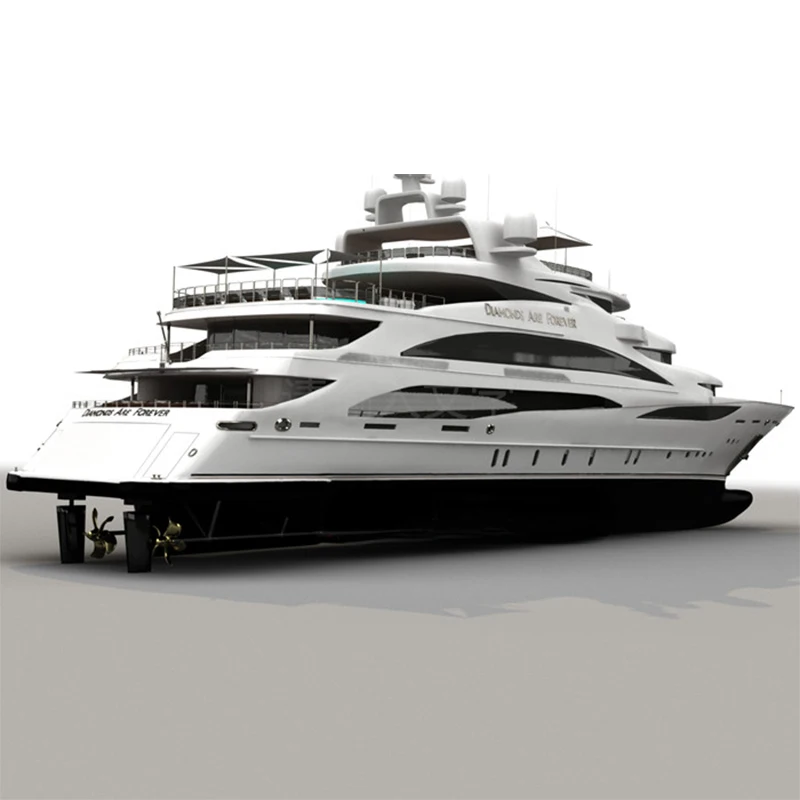 RC Cruise Model Large Luxury Yacht Model Static and Remote Control Optional Electric Toys Can Be Customized