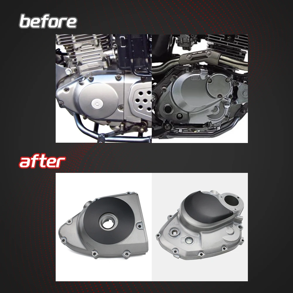 For Suzuki DR200S DR 200 S 2015-2020 DR200SE 1996-2013 Motorcycle Engine Ignition Clutch Cover Case Guards Protector Aluminium