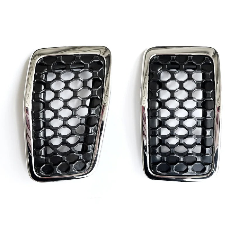 For 2019 Jeep Cherokee Electroplated Bright Circle Grille Decorative Frame 6FM74SZ0AB