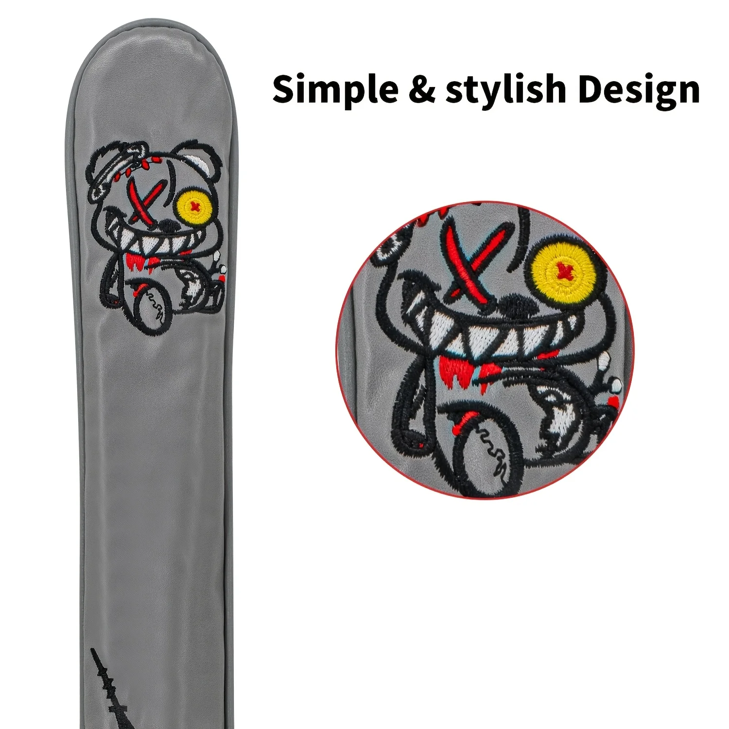 Monocled Bear Golf Direction Indicator Stick Cover - Scratch-Resistant, Wear-Resistant, High-Quality Craftsmanship, image 5
