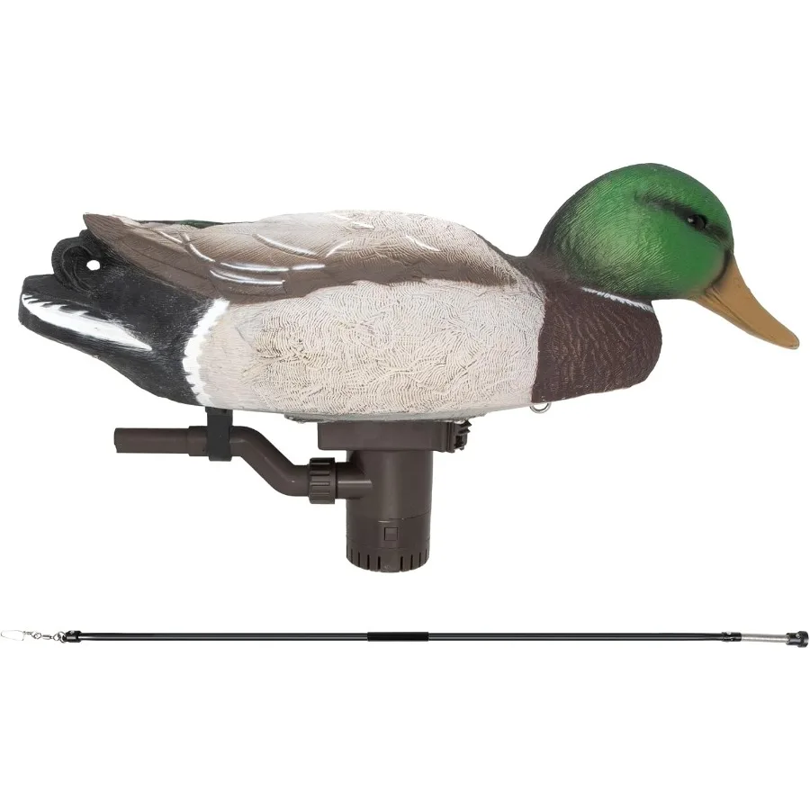 

Higdon Outdoors Battleship Swimmer PRO Motion Decoy for Waterfowl Hunting Foam Filled Goose and Duck Decoys with Ultra Realisti