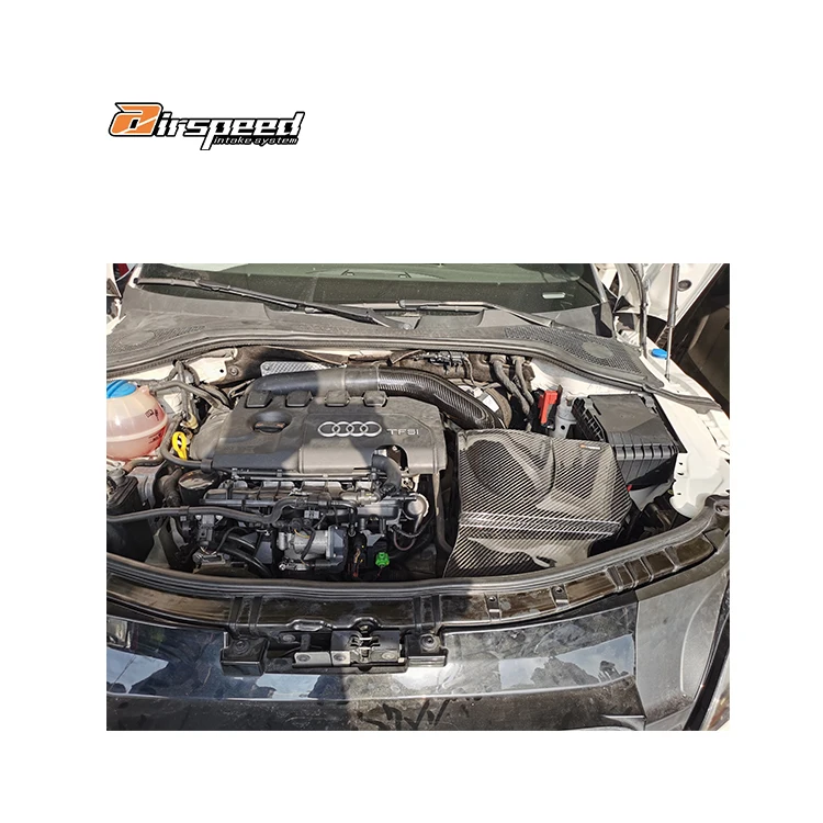 

Airspeed Brand Technology Extremely Light Weight 100% Dry Carbon Fiber Cold Air Intake System for AUDI TT EA888 GEN2