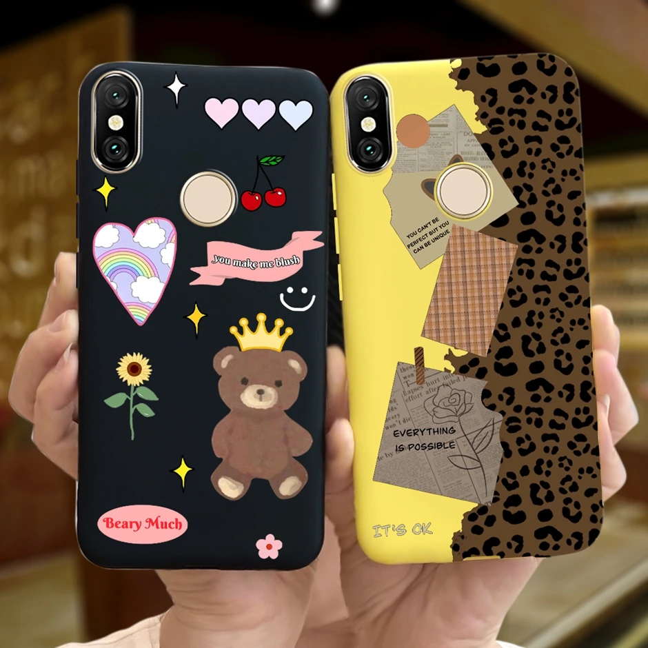 For Xiaomi Redmi S2 Y2 Soft Silicone Shockproof Case For Redmi S2 Y2 S 2 Y 2 M1803E Candy Cover Case