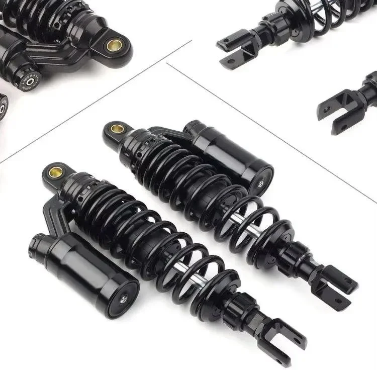 27MM Fork 320MM 340MM 365MM 375MM Motorcycle Air Shock Absorbers Replacement For Kawasaki Yamaha Honda Suzuki For ATV