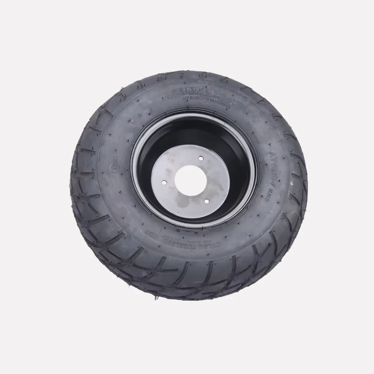 

7 Inch ATV Beach Bike Tires with Wheels Universal Fit for Small 4 Wheel Off Road Vehicles Sand Bikes Dirt Bikes Quad Go Kart