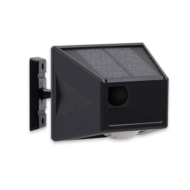 Solar Animal Repellent Alarm Light Motion Sensor Remote Control Warning Wild Boar Anti-theft Flashing Alarm Outdoor