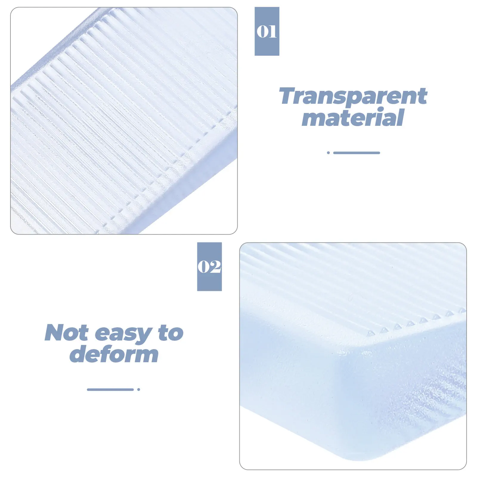 8Pcs Household Furniture Shims Wear-Resistant Levelers for Tables Chairs Beds Door Wedges Multi-Function Table Stabilizers