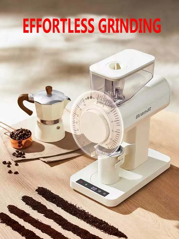 브랜트 M600P 전동 커피 원두 분쇄기 이탈리아산 자동 커피 원두 분쇄기 64mm 커터 헤드 220V