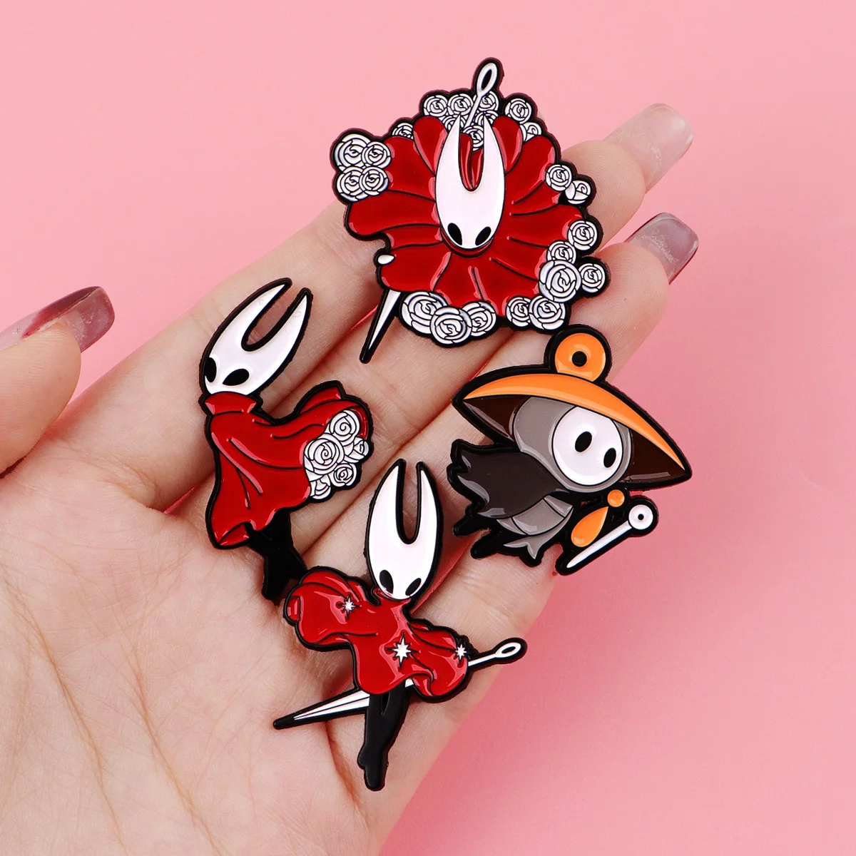 Spiel Figur Emaille Pin Cartoon Insekt Abzeichen Auf Rucksack Anstecknadeln Broschen für Jacken Cosplay Zubehör Sammlung Geschenk Spielzeug