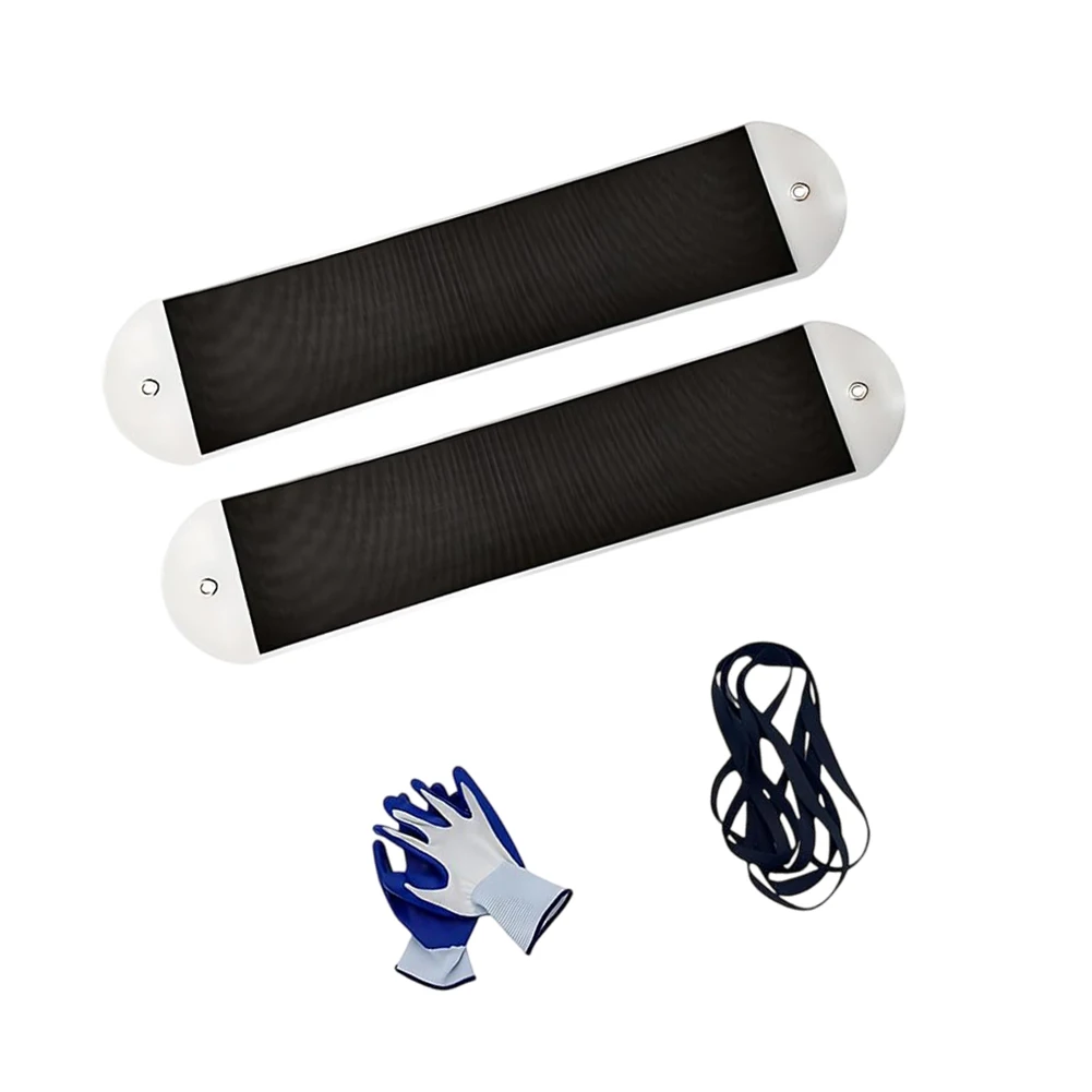 Moving Slider Set for Heavy Furniture Includes 2 EVA Sliding Pads 2 High-Strength Nylon Straps and Grip Gloves