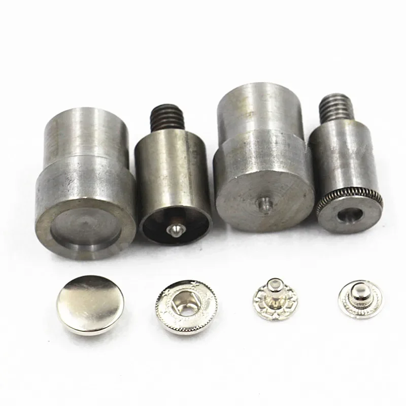 Metal Snap Buttons Mold for Hand Pressure Machine, Button Tool, DIY Sewing Dies 201, 633, 655, 831, 501/503