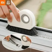 Xiaomi Youpin Window Groove Cleaning Brush Built-in Spatula For Easy Scraping Window Track Handheld Brush Home Cleaning Tools