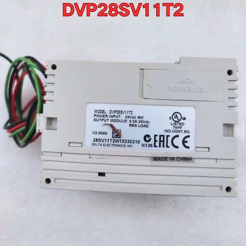 

Second-hand PLC module DVP28SV11T2 function test is normal Quality Assurance The latest quotation in 2026