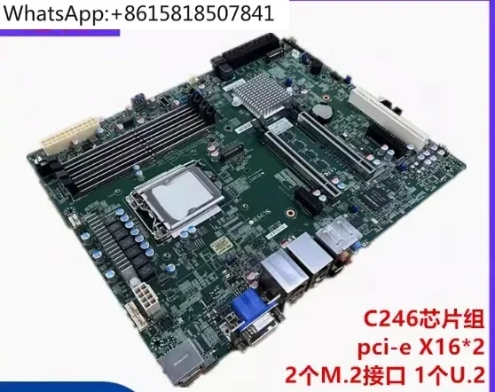 X11SCA-F workstation server industrial control motherboard, C246 8th generation 9th generation I7 I9 E-2XXX