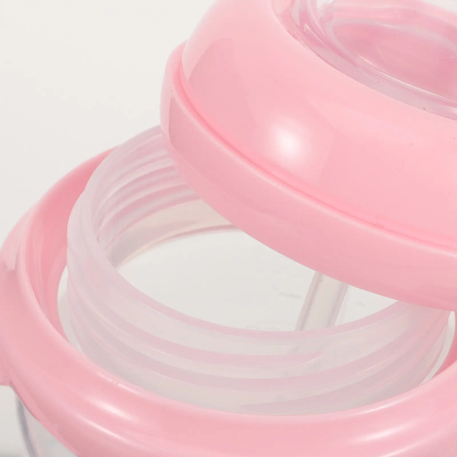 

1Pcs Anti-Colic Straw Baby Milk Bottle Portable Safe Silicone Kids Drinking Cup Feeding Supply Pink Lightweight Reusable Infant