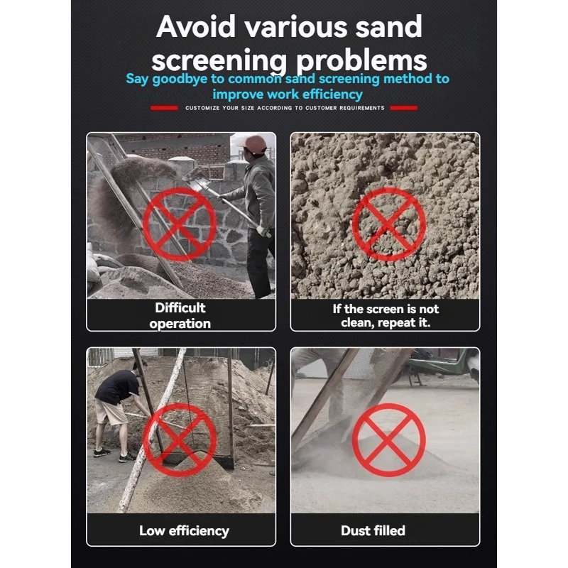 Electric Sand Screen Vibrating Screen for Sand Field Coal Mine Mobile Vibrating Screen