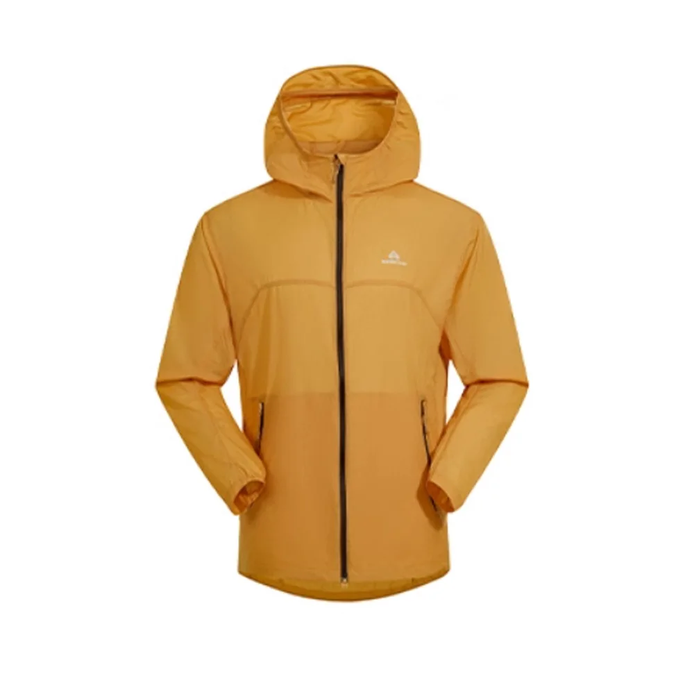 Pioneer Camp Sun Protection Hoodie Jacket Hooded Men's Outdoor Clothes UPF 50+ Ultralight And Stowable Side Zipper Breathable