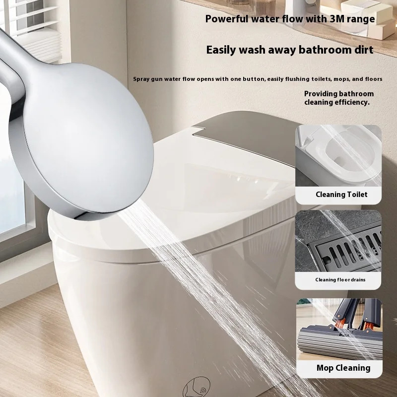 Large overhead shower 4-function shower set, household shower handheld shower, large overhead 4