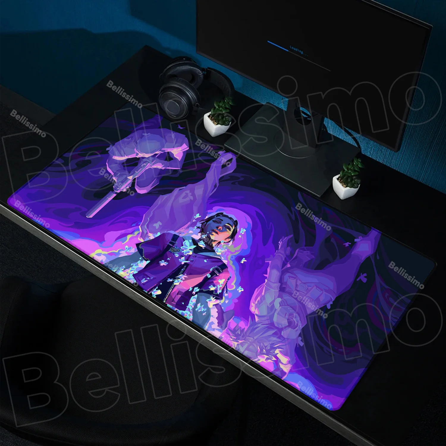 

Hot Game Clove Valorant Mouse Pad XXL Gaming Accessories Office Gamer Keyboard Desk Mat Non-Slip Laptop Large Rubber Mouse pad