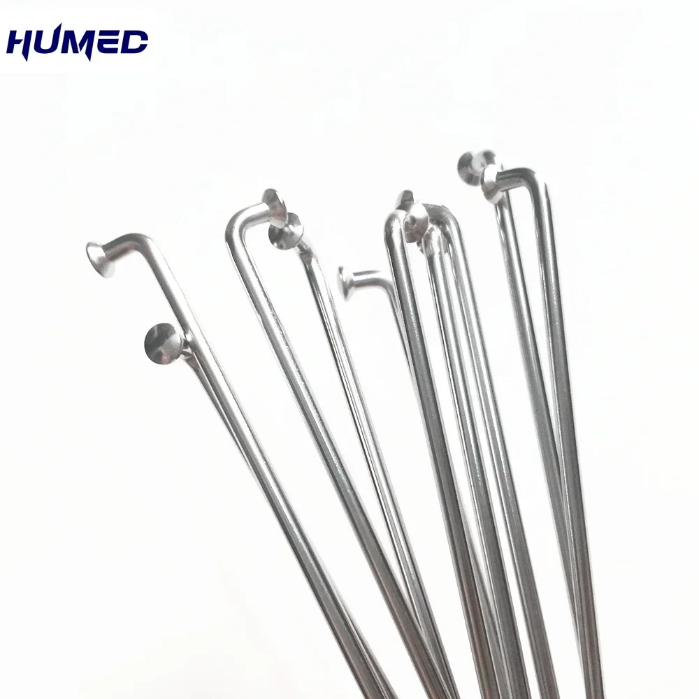 

36 шт./лот, 12 г, диаметр 2,5 мм × 70-305 мм, материал, спицы для электронного велосипеда из нержавеющей стали, J-образные велосипедные спицы