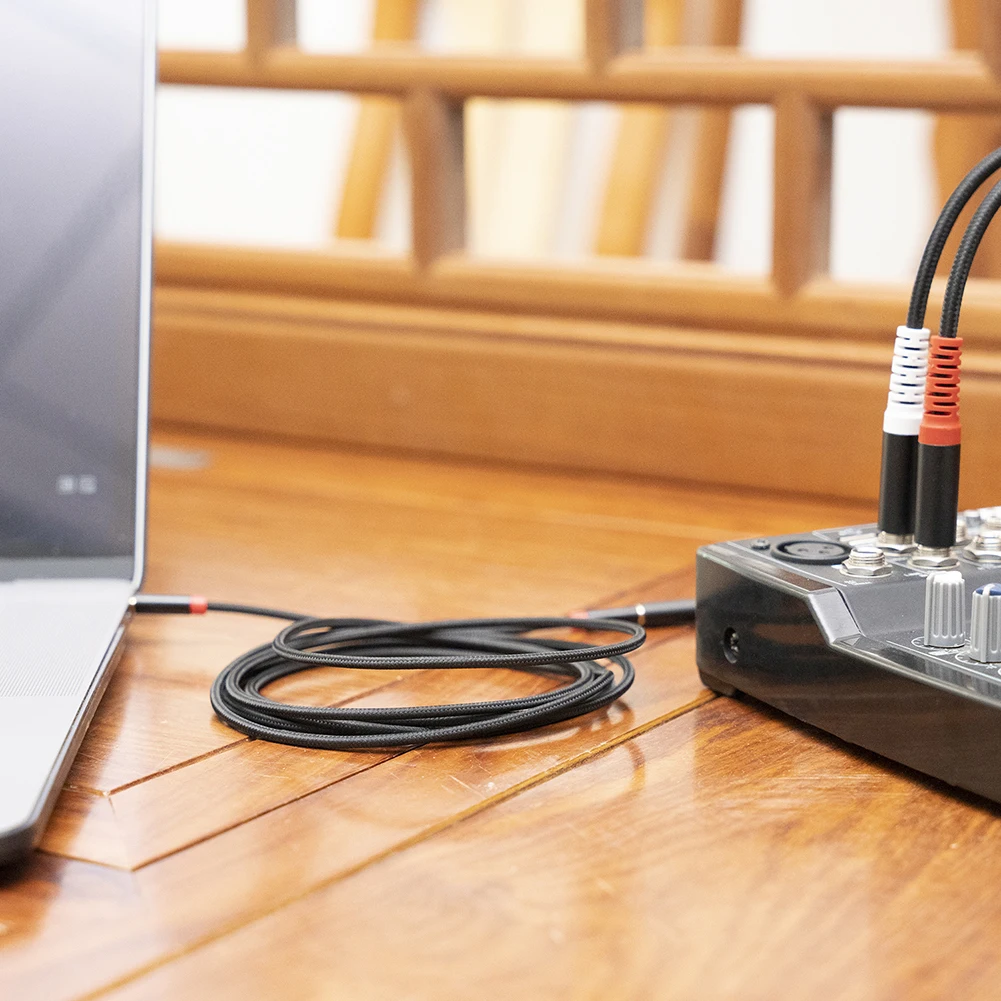 جاك 3.5 مللي متر إلى مزدوج 6.5 مللي متر Aux TRS كابل مزدوج 6.35 مللي متر Aux الحبل ل iPod المتكلم ذكر مونو 6.5 جاك إلى ستيريو 3.5 جاك كابل الصوت