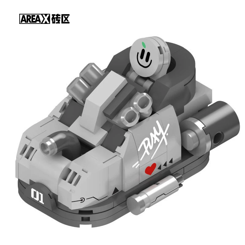 AREA-X Mini zapatillas de deporte tecnología futurista bloques de construcción regalo creativo DIY para hombres exhibición de colección de cumpleaños