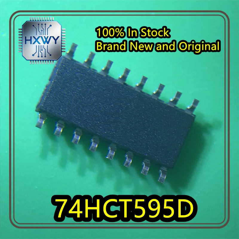 (20/100 pieces) 74HCT595D SOP-16 Shift Register, brand new original genuine in stock