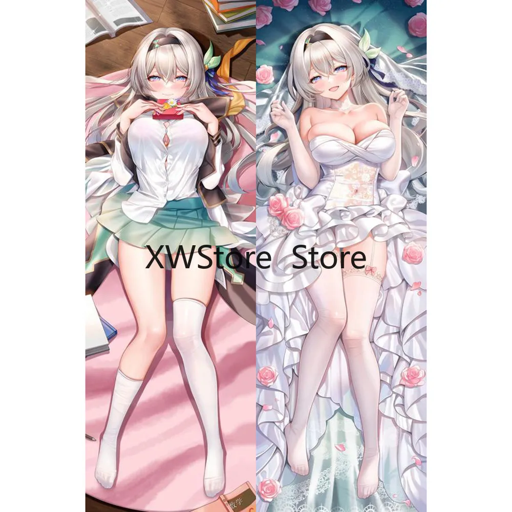

New Style Anime Girl Firefly Honkai: Star Rail Cosplay Otaku Dakimakura Hing Body Pillow Case Double-Sided Cushion Cover Gift