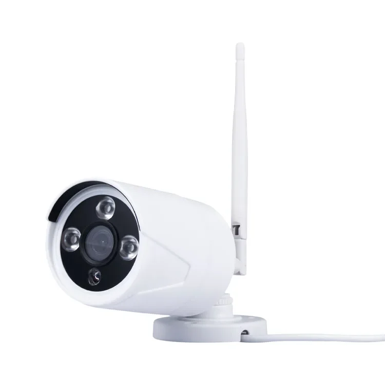 4MP防水セキュリティカメラシステム、WiFi監視ネットワーク、ワイヤレスWiFi NVRキット、屋外カメラ付き