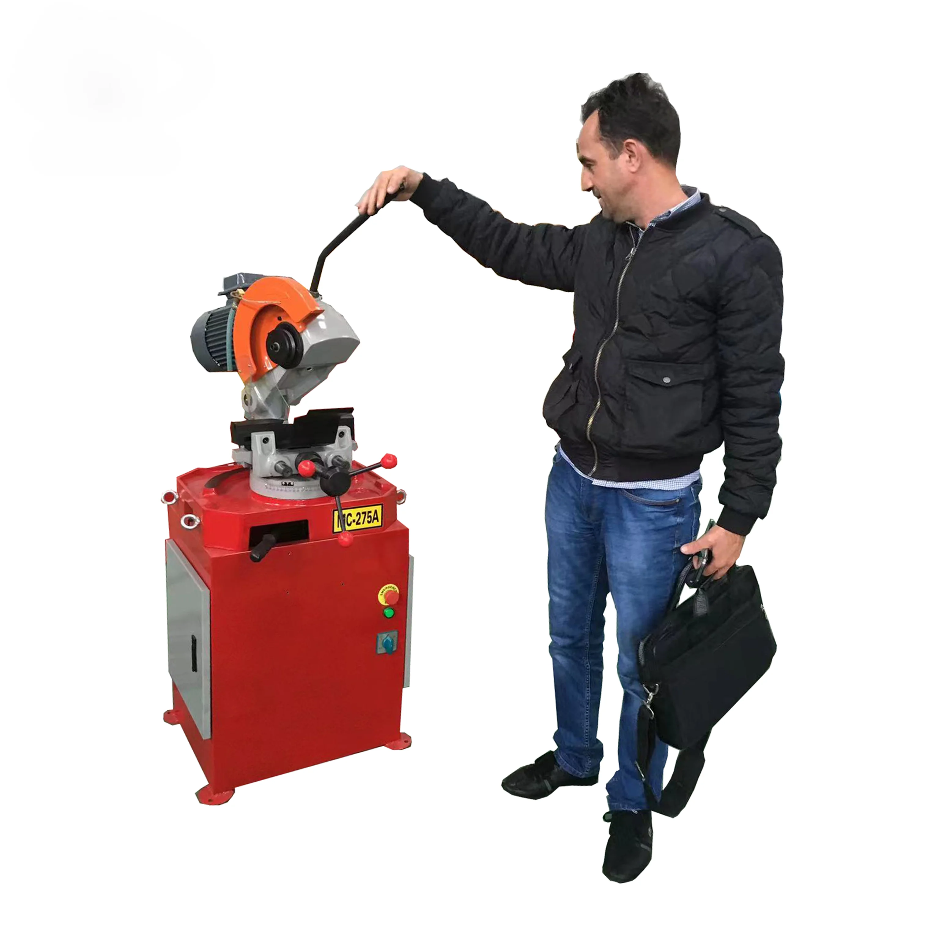 

Manual Pipe Tube Cutting Machine MC275A Metal Pipe Cutter