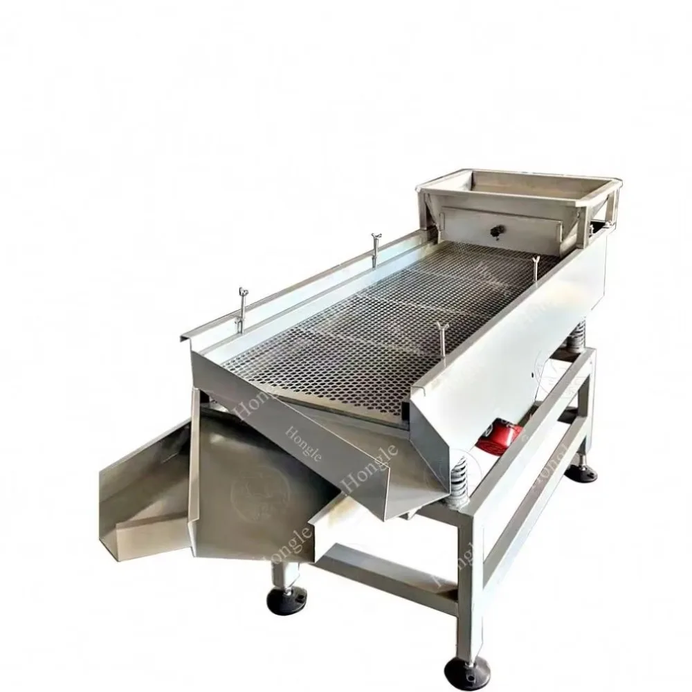 Small Linear Vibrating Screen, Grain & Sand Screening Machine for Material Classification