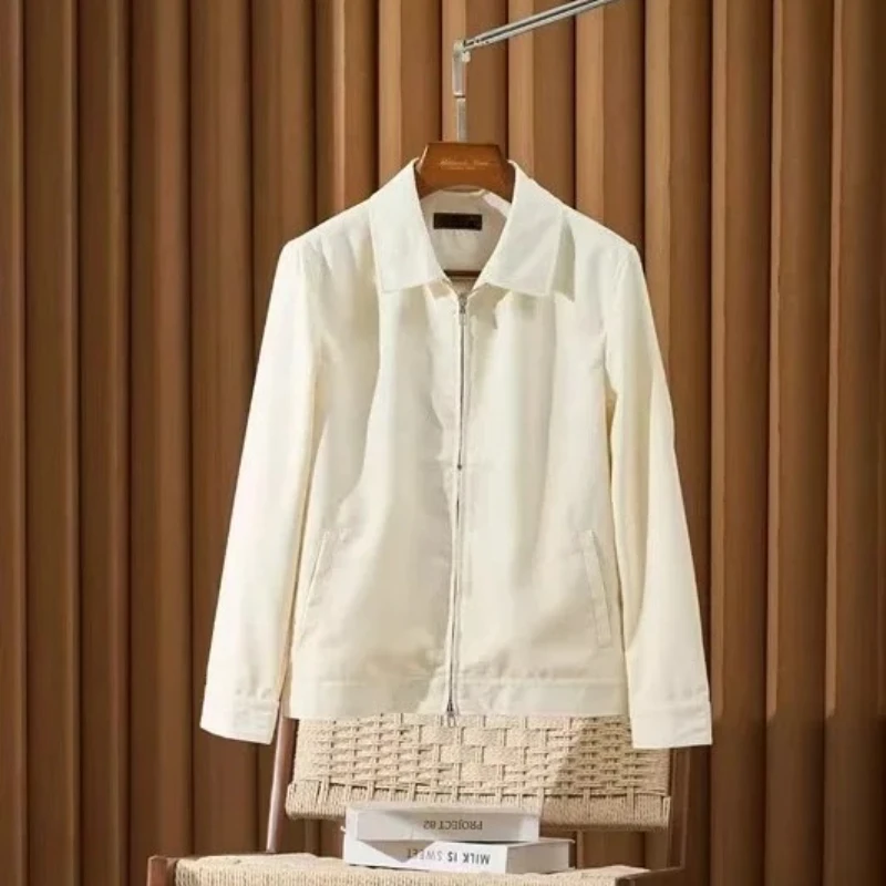 

LP old money wind lapel casual wool jacket 25aw