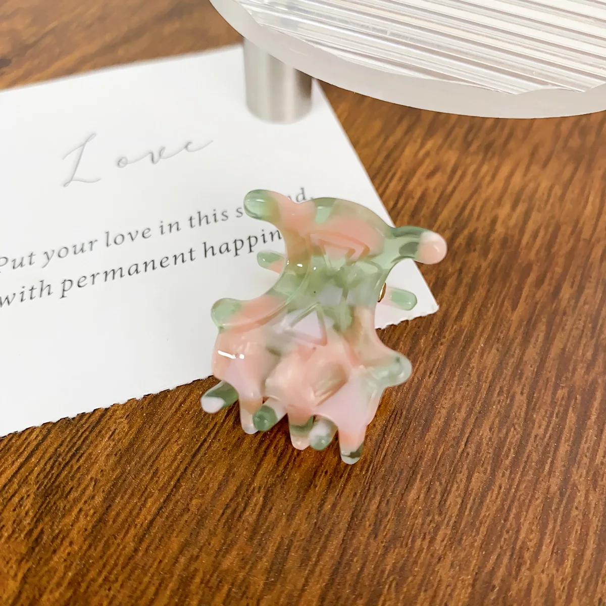 مشبك مخلب خلات صغير 2.5 سنتيمتر مشبك شعر أنيق متدلي 1 قطعة إكسسوارات شعر متطورة لشعر الطفل #5