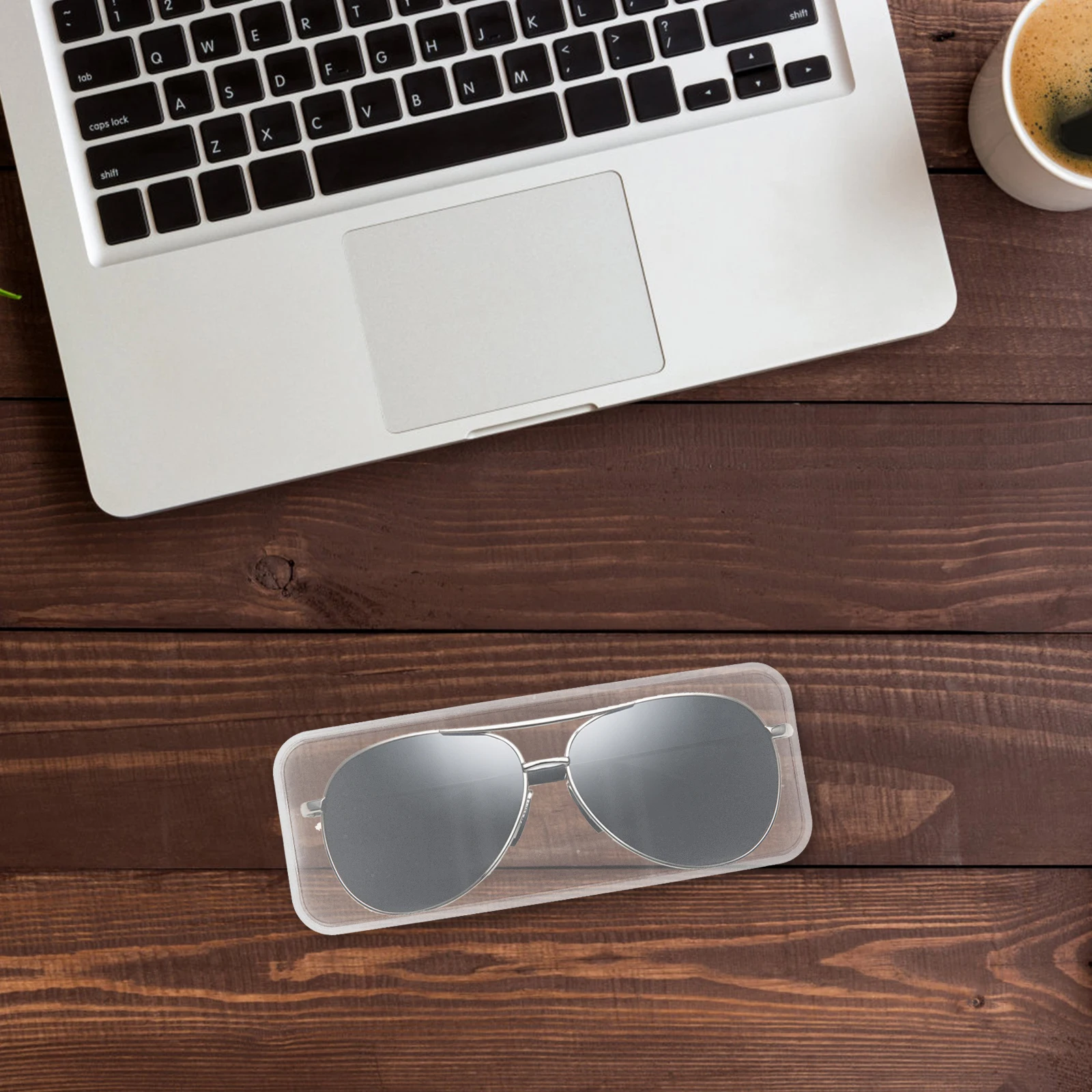 

10pcs Eyeglasses Cases Transparent Hard Plastic Travel Sunglasses Storage Box Portable Eyewear Container Lightweight for Family