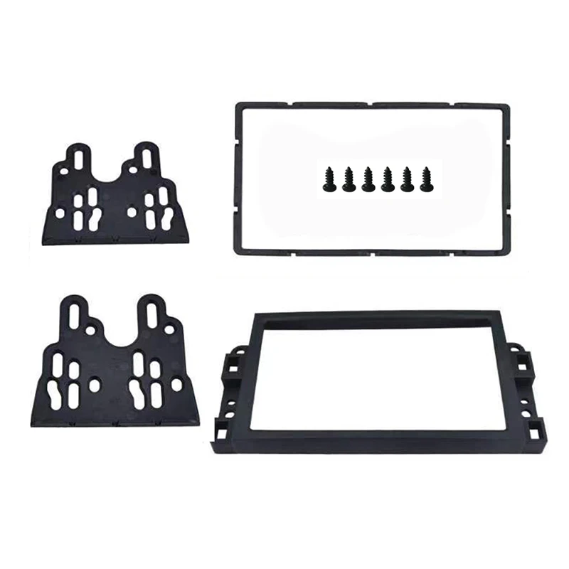 2 Din Car Radio Frame Fascia Panel Radio Stereo DVD Player Install Trim Panel Kit For Chevrolet Aveo / Lova / Captiva / Epica