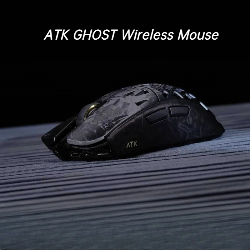

ATK GHOST Ultimate Extreme Version Paw3950Ultra Wireless Mouse Ergonomic 48g Lightweight Portable Longlife E-sports Gaming Mouse