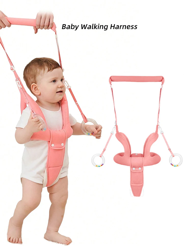 Baby Walking Harness - Handheld Kids Walker Helper - Toddler Infant Walker Harness Assistant Belt - Help Baby Walk