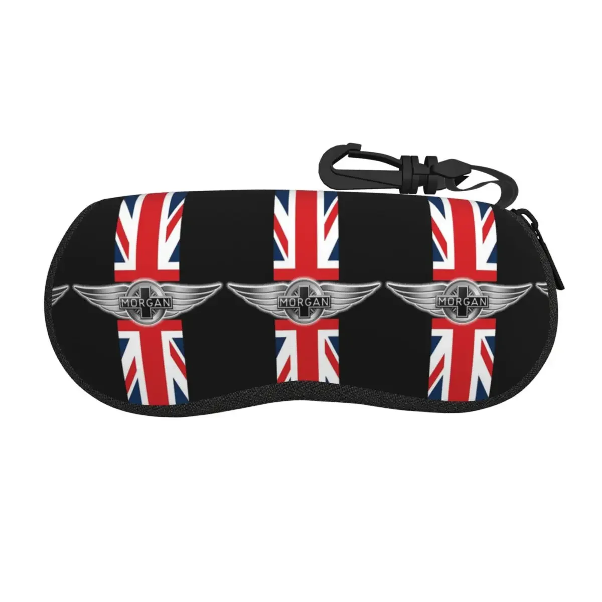 

Morgan Motor Car Company Shell Glasses Case Protective Sunglasses Box Women Men Soft Eyeglasses Bag Pouch
