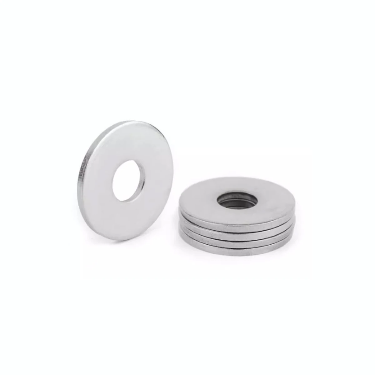 

304 Stainless Steel Gasket Circular Metal Screw Flat Washer Ultra-Thin Meson Inner Diameter12/16/18/20~36mm