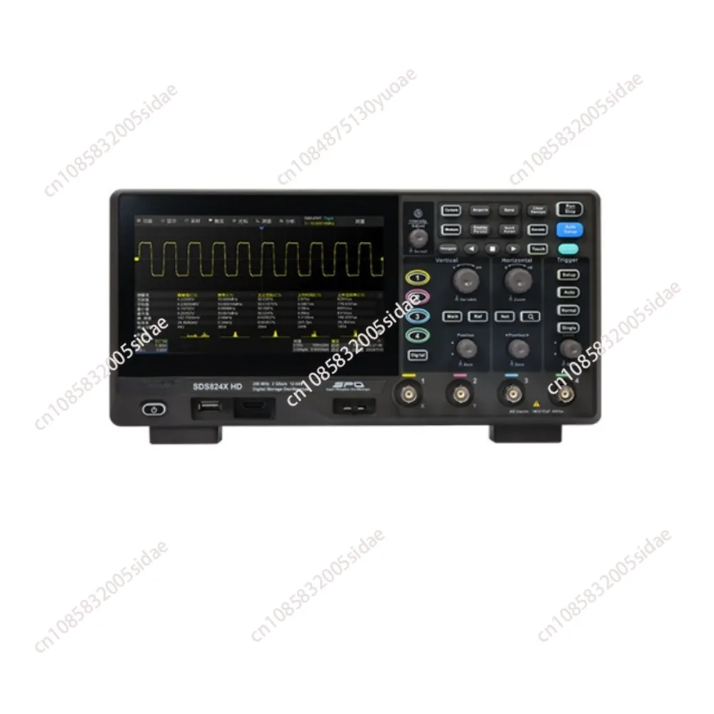 SDS800X HD Power Analysis Voltage Probe High-Resolution Oscilloscope 70 MHz 2 Channels