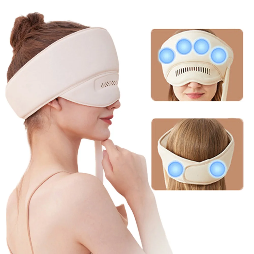 

Electric Head Massager Airbag Air Pressure Headache Massage Health Care Heating Insomnia Relief Scalp Deep Relax Physiotherapy