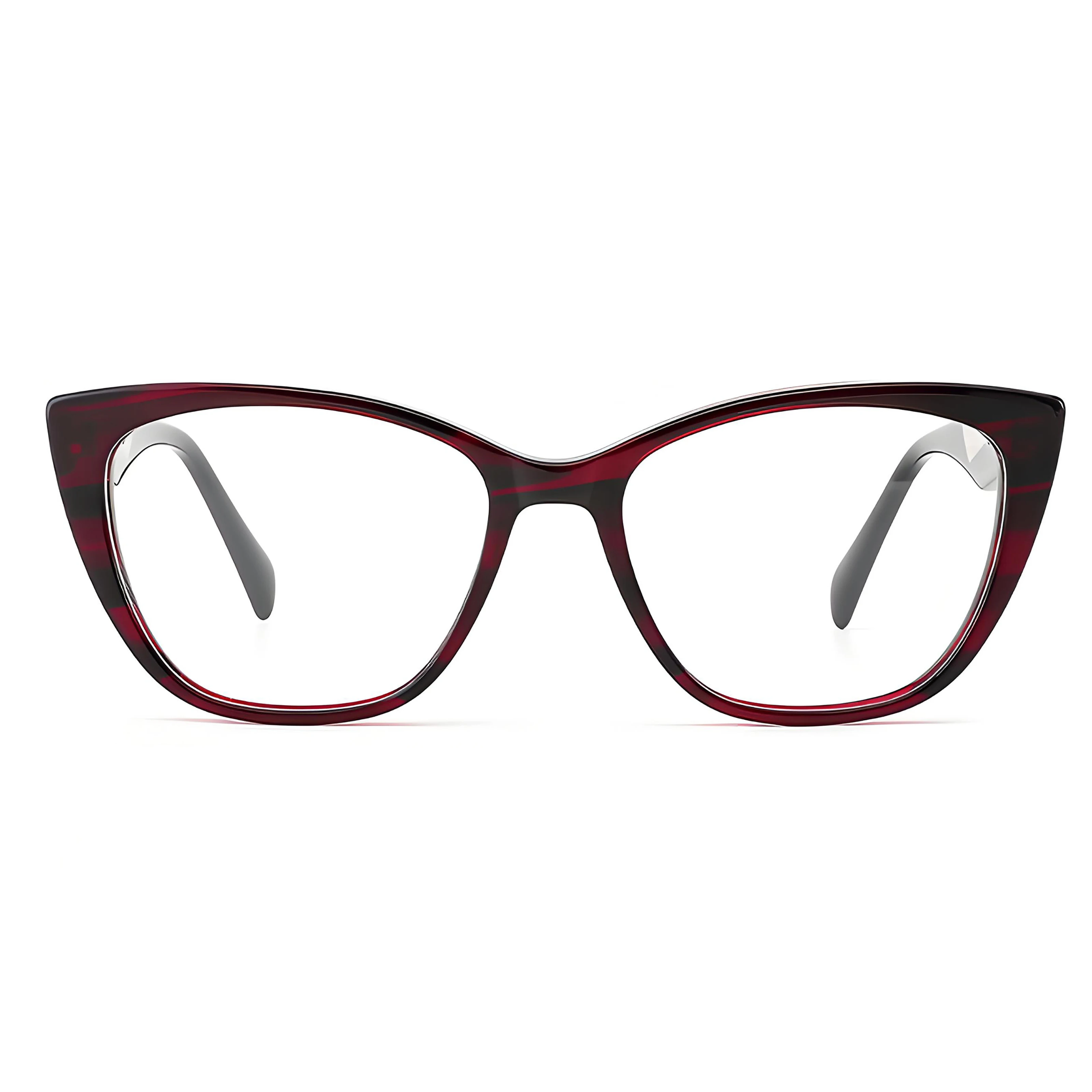 

Fashion Cat-Eye Acetate Eyeglass Frame Optical Prescription Lenses Trend Blue Light Blocking Reading Glasses Myopic Correction