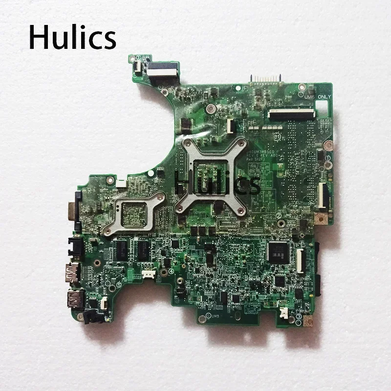 Hulics Used For DELL 1764 Laptop Motherboard CN-00W15K 00W15K 0W15K DA0UM3MB8E0 HM55 PGA989 Mainboard