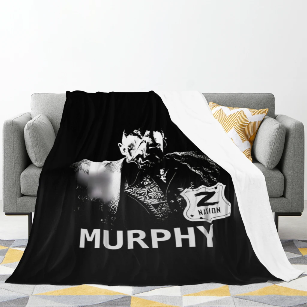 Fluffy Baby Blanket Z Nation Halloween rigid Murphy Classic Sofa Camp Nap Bedspread Cozy Flannel Blanket Bedroom Decor