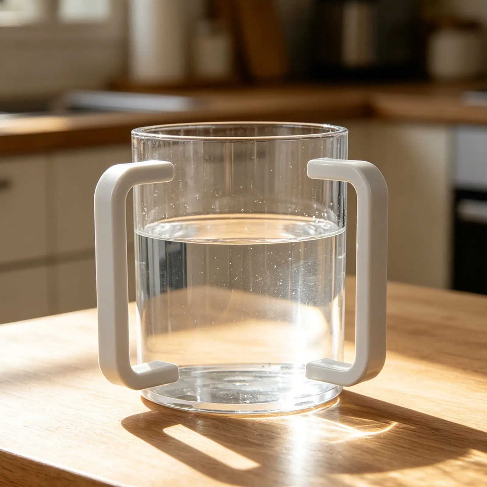Washing Cup With Dual White Handles  950ml, 5.3