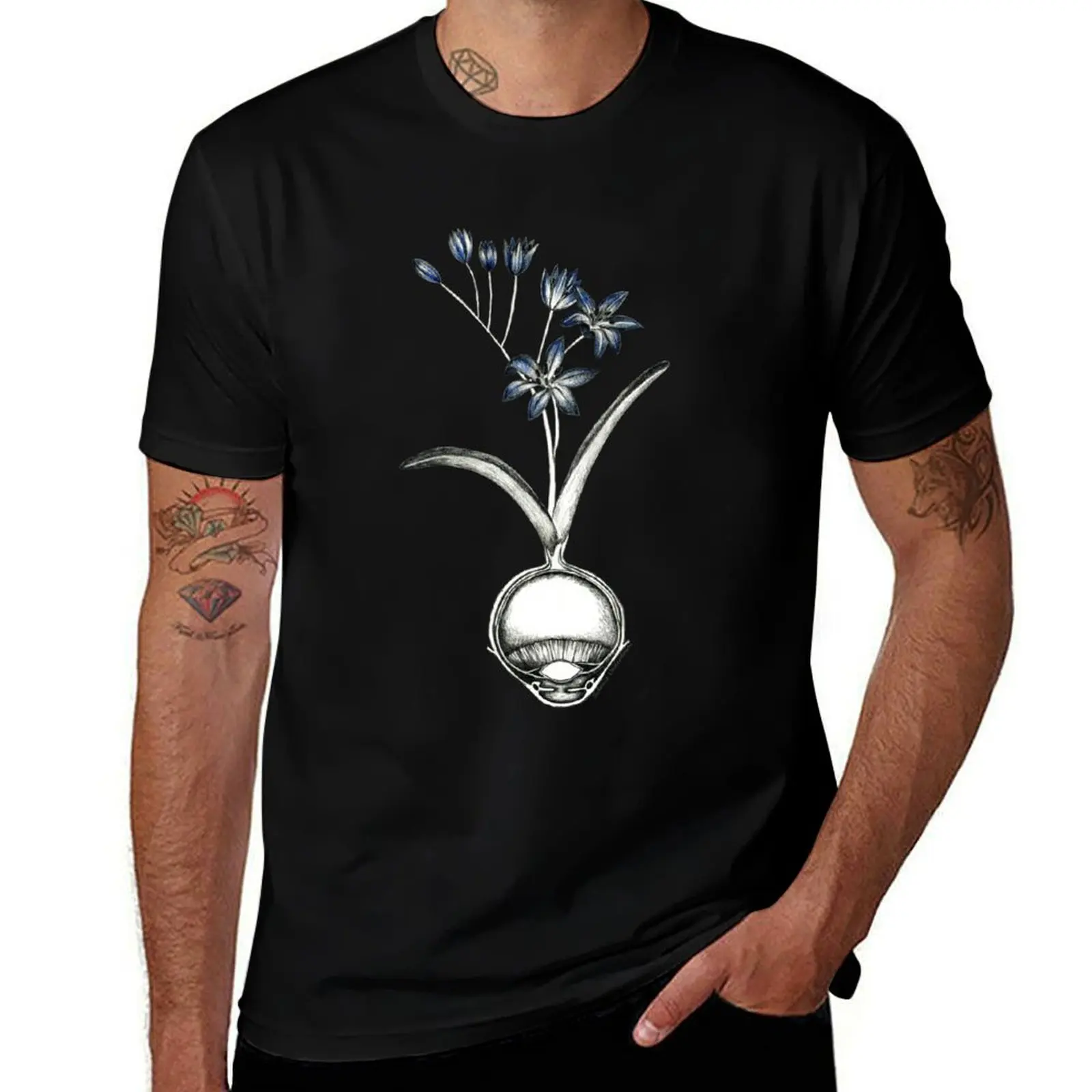 Eyeball Bulb T-Shirt Work Outdoor Short Sleeve Tee T-Shirt